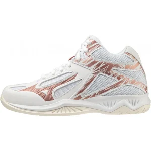 Mizuno Thunder Blade Mid 3 Femme Blanc Bronze