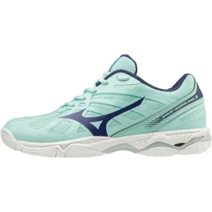 Mizuno Wave Hurricane 3 vert bleu