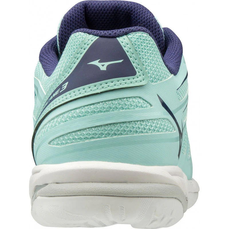 Mizuno Wave Hurricane 3 vert bleu – Image 5