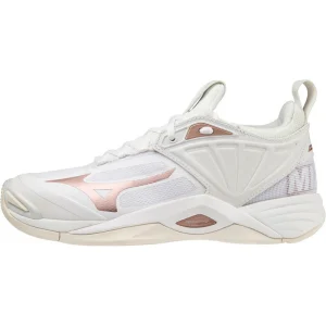 Mizuno Wave Momentum 2 Femme Blanc Cuivre