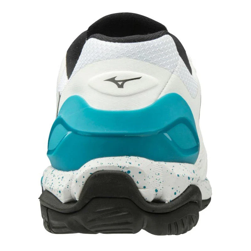 Mizuno Wave Stealth V Blanc Bleu – Image 3