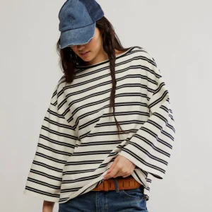 FREE PEOPLE – CEST LA VIE TEE – OB2236131-0010