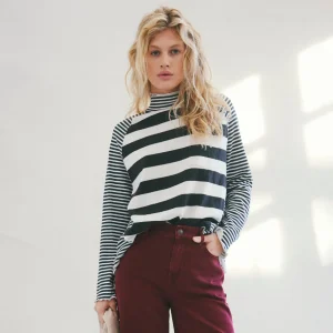 Chandail - Punk Playful - Free People - OB2113916+0098 - Combo Noir