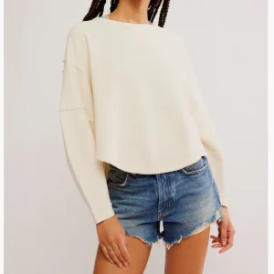 CHANDAIL ML - TOTAL ECLIPSE TEE - FREE PEOPLE - OB2128723-1103 - TEA