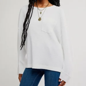 Chandail Femme Blanc Free People OB2413239-1103