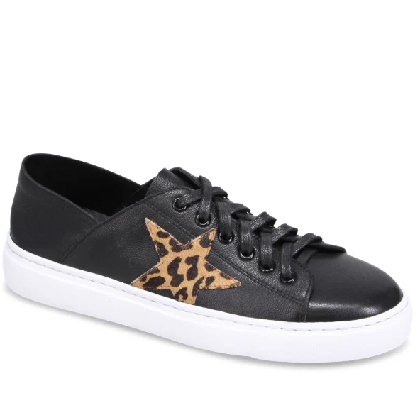 Souliers Femme Noir Leopard Oholiday (#14)