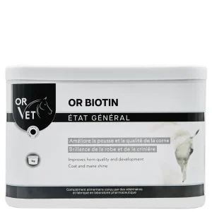 OR BIOTIN – Complément alimantaire Sabots et Pelage pour Chevaux
