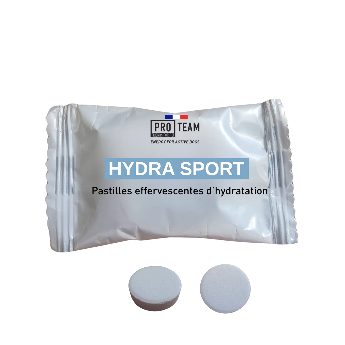 Hydra Sport PRO TEAM – Pastilles hydratantes pour chiens sportifs