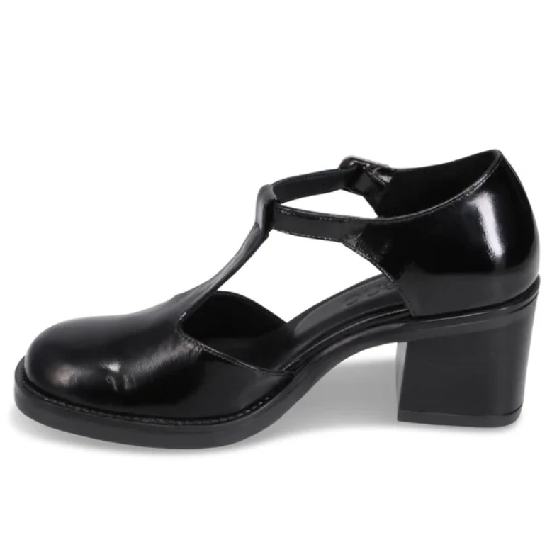 Souliers Talon Femme Noir Patent Bueno Rory (#108) – Image 5