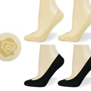 Bas Invisibles (2 paires) - Confort et Maintien Parfait