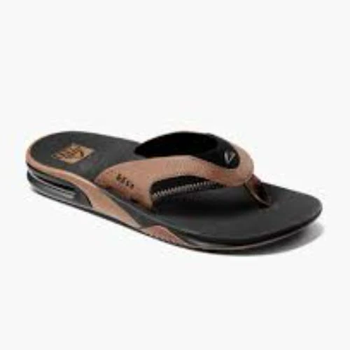 REEF – FLIP FLOP – CI8102 – (#47) – FANNING - NOIR ET BRUN