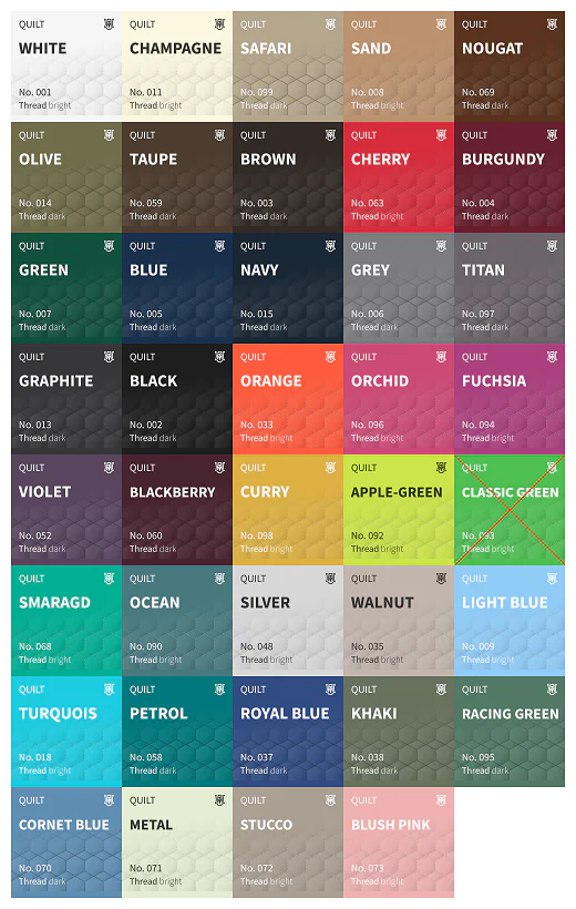 Sangle de base en tissu coton longue forme demi-lune – Image 4