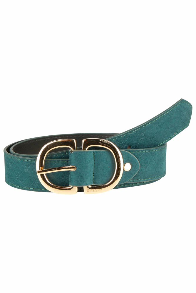 Ceinture Eskadron Heritage 24 en Faux Cuir avec Boucle Dorée – Image 3