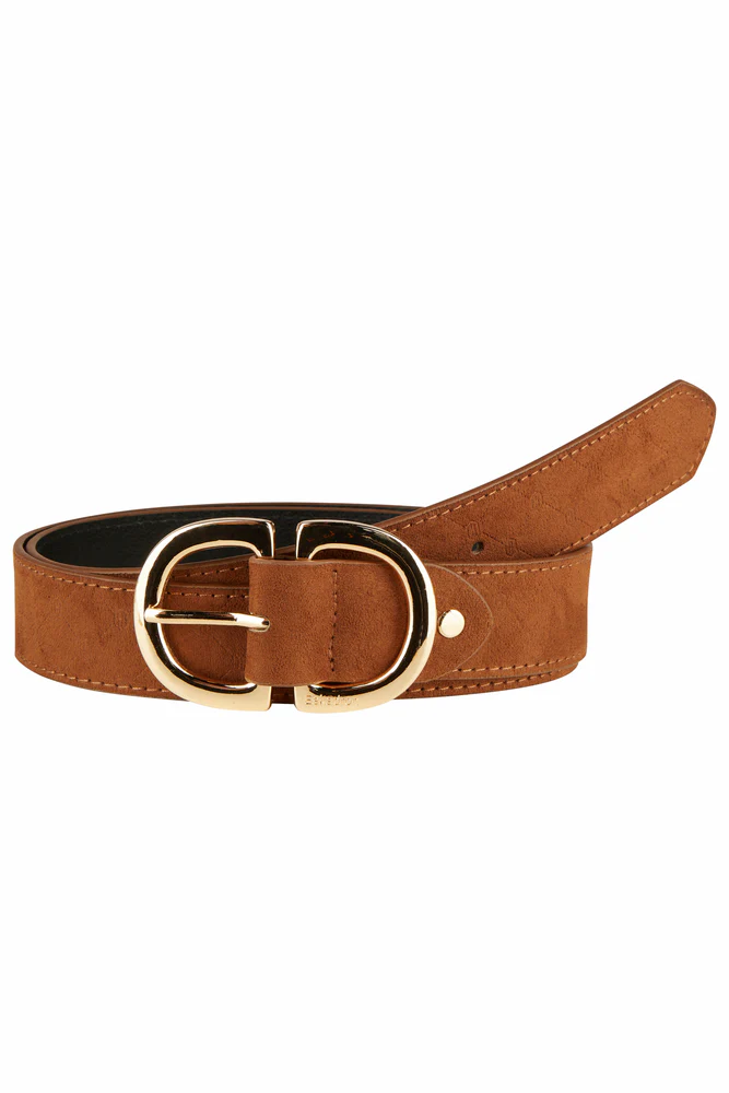 Ceinture Eskadron Heritage 24 en Faux Cuir avec Boucle Dorée – Image 4