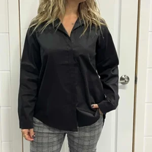 ETERNELLE - CHEMISE - FEMME - 4-FW25194-9 - NOIR