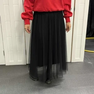 ETERNELLE - JUPE - FEMME - 4-FW25253-7- NOIR