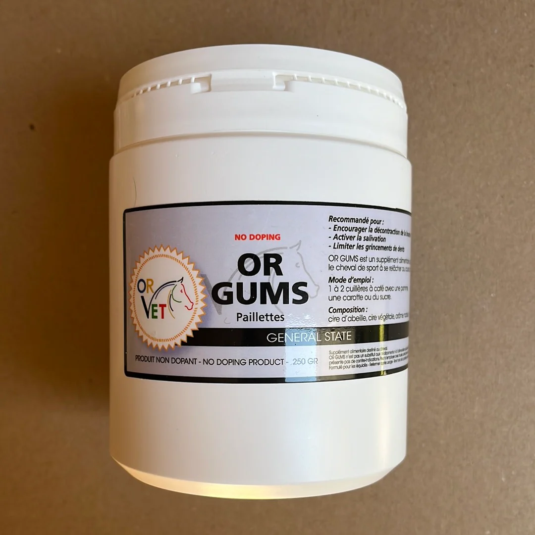 OR GUMS : Activez la salivation et améliorez le confort buccal de votre cheval – Image 2