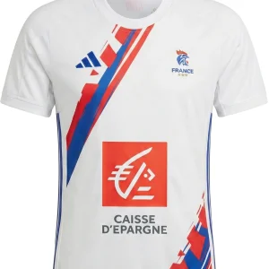 maillot equipe de france handball blanc 2026 femme ffhb