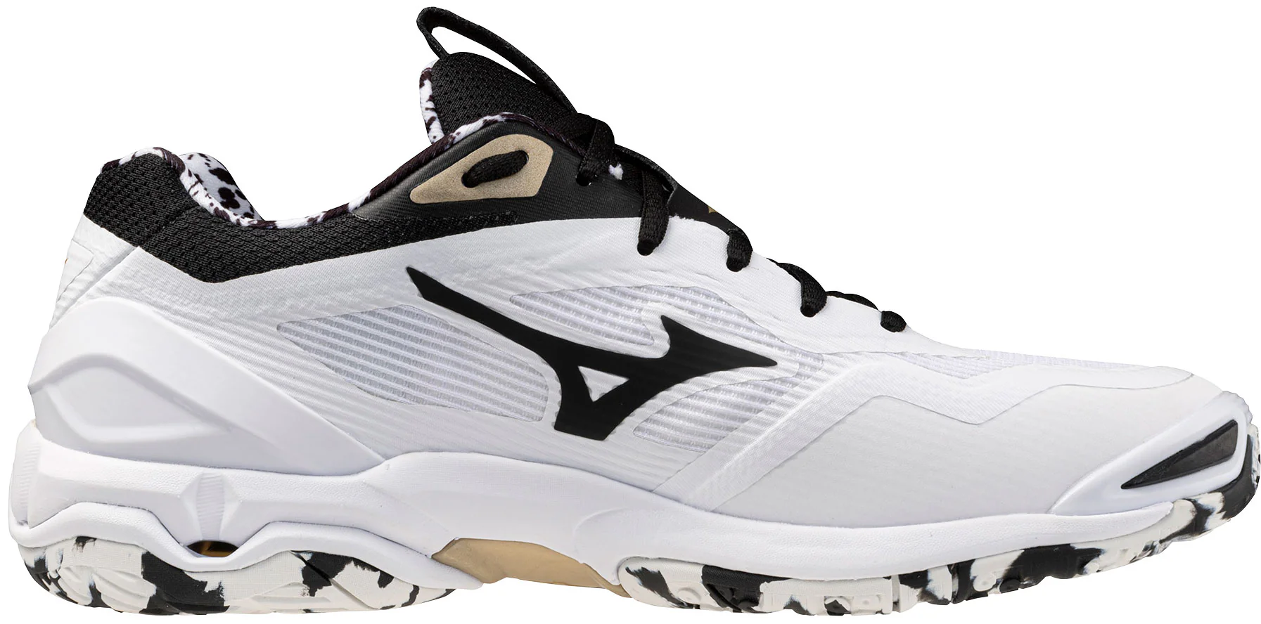 mizuno wave stealth 6 kakizome blanc noir or – Image 3