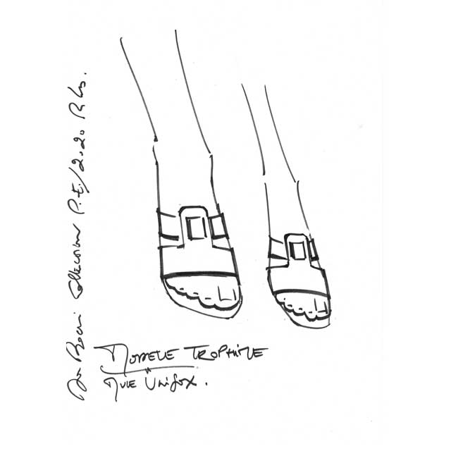 SANDALES OUVERTES TROPHIME MODELE HOMME – Image 2