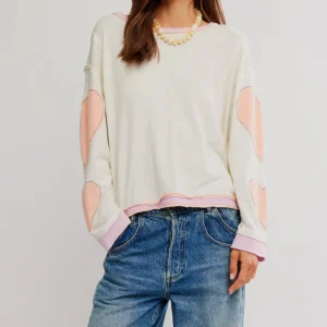 CHANDAIL YOURE A STAR TEE FREE PEOPLE OB1874184-9055 MENTHE