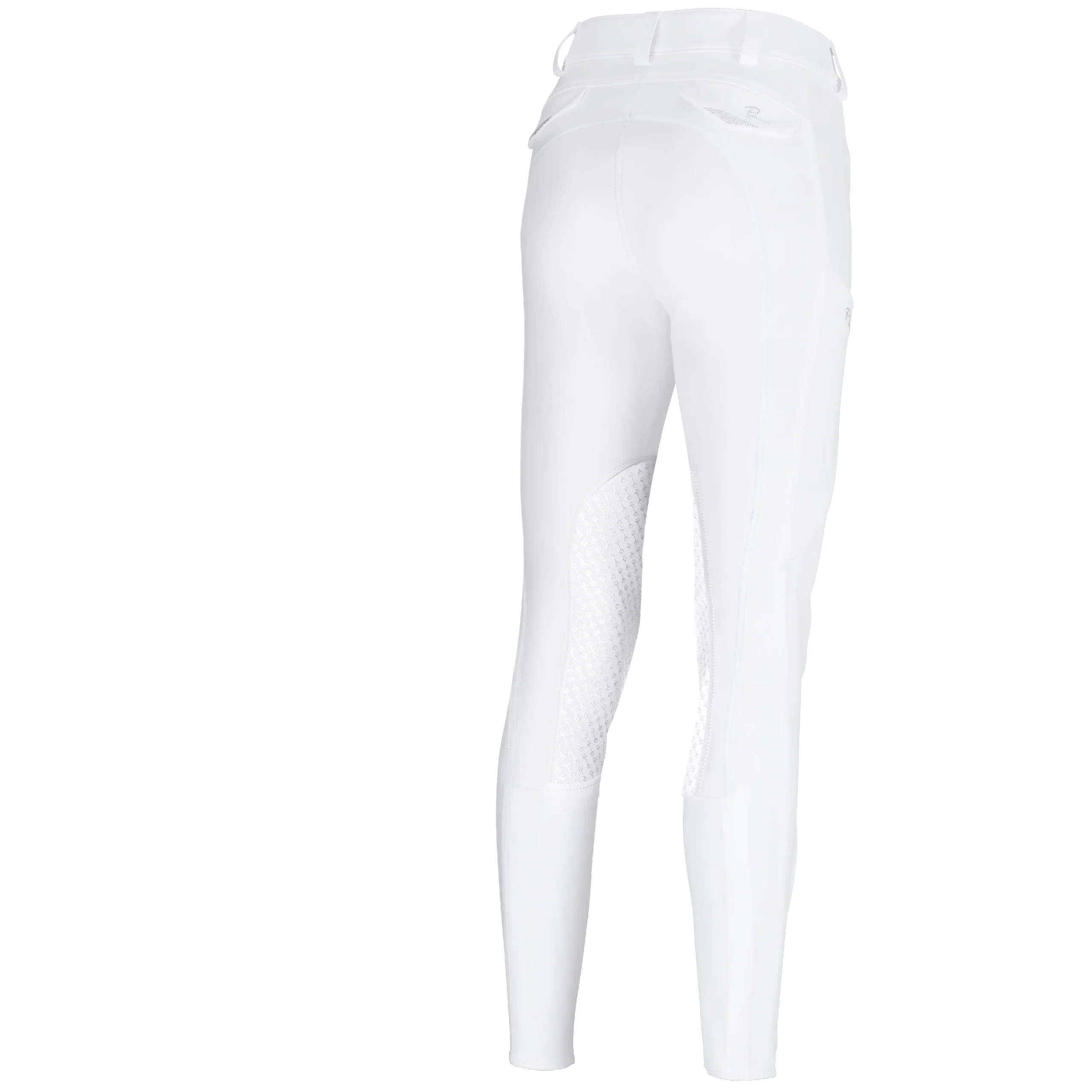 Pantalon d'équitation dame Pikeur Laure Genoux grip Blanche – Image 2