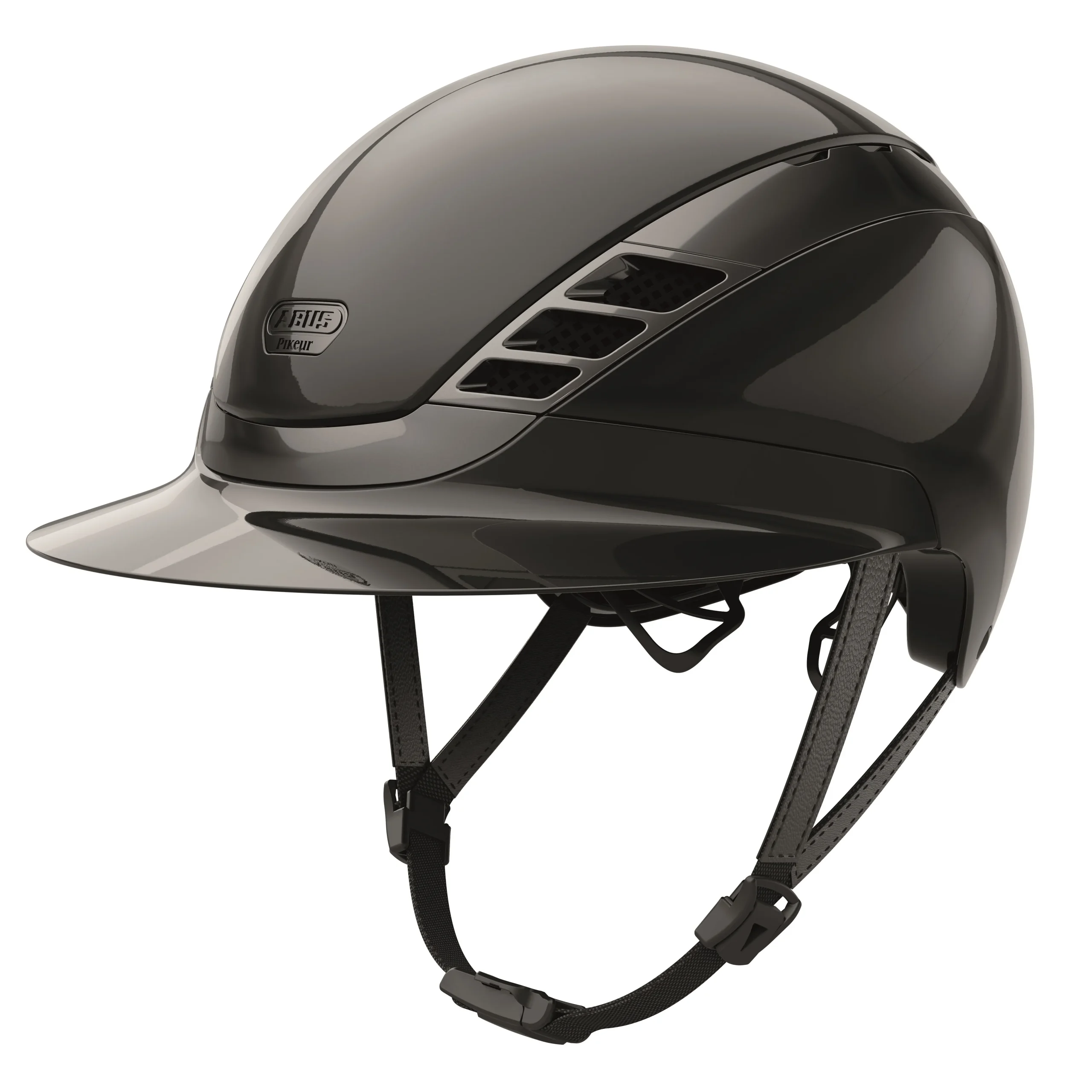 Casque ABUS Pikeur AirLuxe CHROME Lady