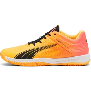 puma accelerate turbo orange noir rose blanc