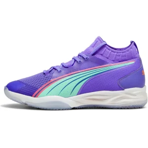 puma eliminate nitro sqd violet vert corail