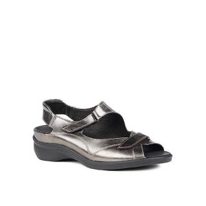 Sandales Ara 12-35472 cuir anthracite.