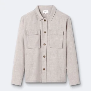 Surchemise regular 100% coton