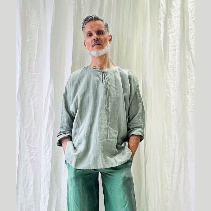 ROUVIAN – TOP EN LIN HOMME